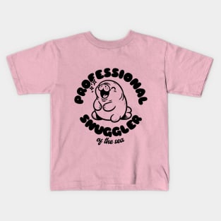 Manatee - Professional Snuggler of the Sea Kids T-Shirt